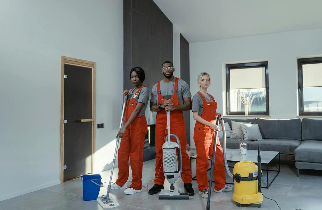 Professional carpet cleaning service